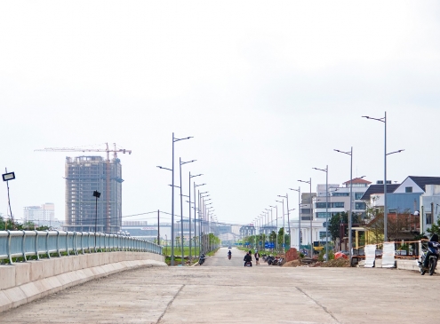 CẦU VƯỢT VÕ NGUYÊN GIÁP CHÍNH THỨC THÔNG XE