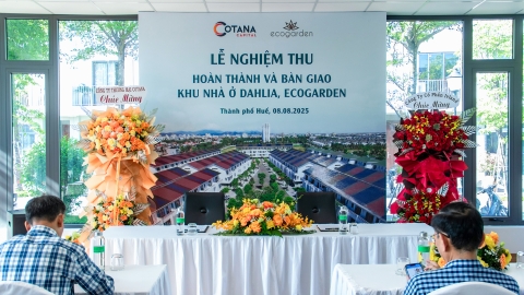 LỄ NGHIỆM THU BÀN GIAO DAHLIA, ECOGARDEN