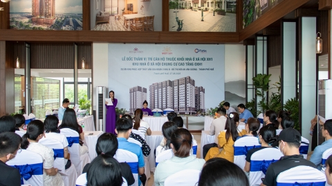 LỄ BỐC THĂM TÒA W1 - WEST SKY, ECOGARDEN