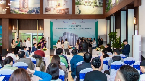 LỄ BỐC THĂM TÒA W4 - WEST SKY, ECOGARDEN