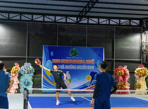 Môn thể thao mới Pickleball tại Ecogarden