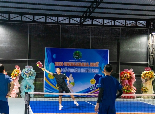 Môn thể thao mới Pickleball tại Ecogarden