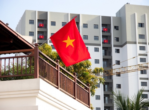 ECOGARDEN RỰC RỠ CỜ ĐỎ SAO VÀNG