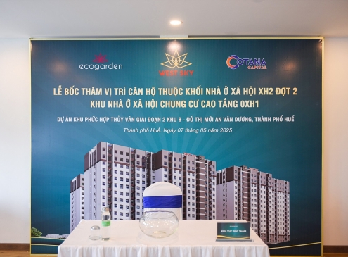 CƠ HỘI VÀNG - BỐC THĂM CÔNG KHAI 18 CĂN HỘ TẠI TOÀ W2, DỰ ÁN NOXH ECOGARDEN 