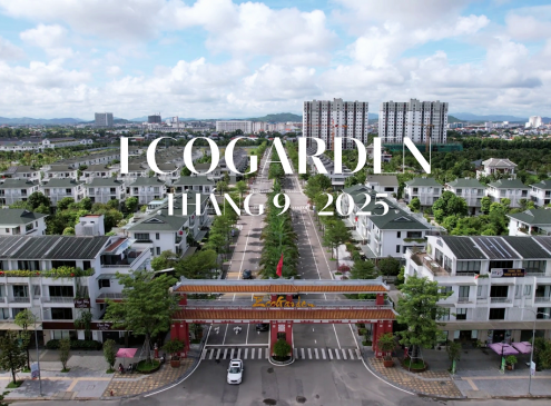 TIẾN ĐỘ XÂY DỰNG KHU ĐÔ THỊ ECOGARDEN 
