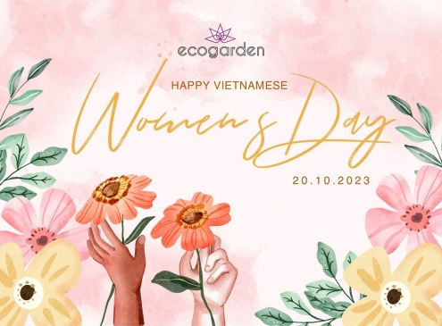 Ecogarden chúc mừng Ngày Phụ nữ Việt Nam 20/10