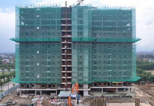 Vượt tiến độ, tòa W3 – NOXH West Sky chuẩn bị cất nóc
