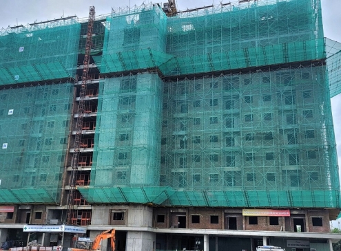 Tiến độ xây dựng tòa W3 ngày càng được rút ngắn 