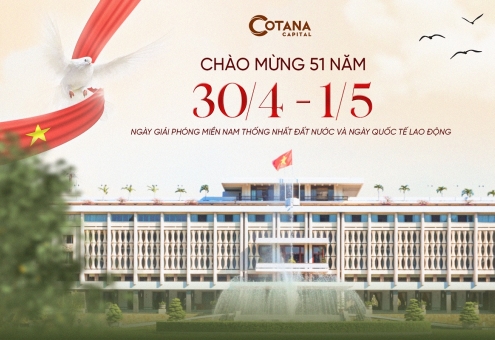 Chào mừng ngày giải phóng miền Nam và ngày Quốc tế lao động 