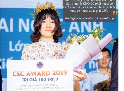 Trò chuyện cùng Mai Ngọc Ánh - chủ nhân giải thưởng CSC Award 2019