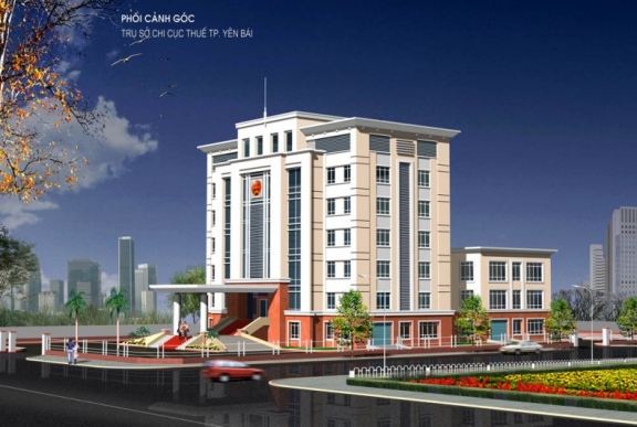 Headquater of Yen Bai City Tax Department 