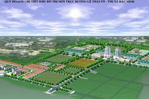 Le Thai To street new urban area