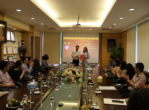 Lễ Công bố QĐ chuẩn y chức danh Bí thư Đảng ủy Cotana Group