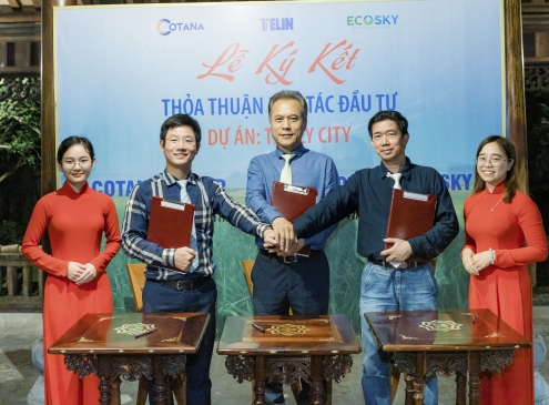 Cotana Group, Ecosky and Telin signed a strategic cooperation agreement