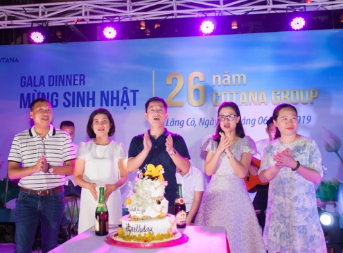 Mừng sinh nhật 26 năm Cotana Group
