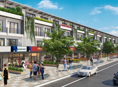 Cotana Group started construction of Camellia shophouse