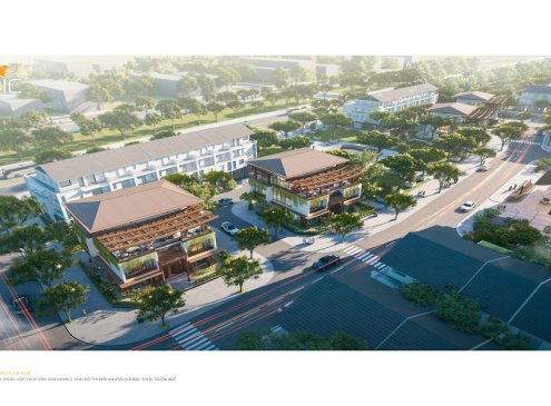 Shop villas: nét riêng đặc sắc của KĐT Ecogarden