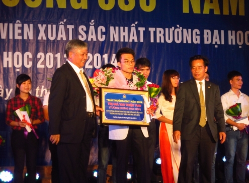 COTANA trao giải 5.000 USD cho sinh viên Xây dựng tài năng